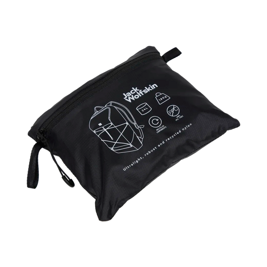Jack Wolfskin WANDERMOOD PACKABLE 24 granite black One Size - PeakStyle