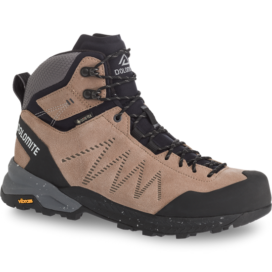 Dolomite Crodarossa Leather High GORE-TEX Damen Zustiegsschuh in Taupe Beige – Packshot
