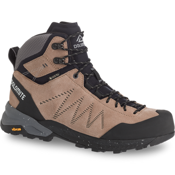 Dolomite Crodarossa Leather High GORE-TEX Damen Zustiegsschuh in Taupe Beige – Packshot