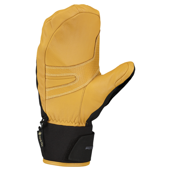 SCOTT Explorair Pro GTX Fäustlinge – Natural Brown - Black Rückansicht
