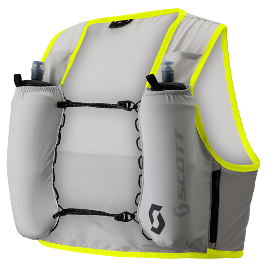 SCOTT RC Light TR' 2 Trinkrucksack – Fog Grey - Safety Yellow