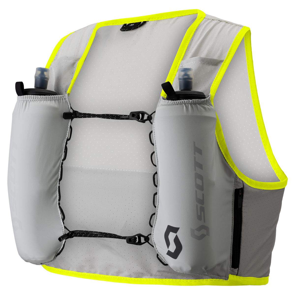 SCOTT RC Light TR' 2 Trinkrucksack – Fog Grey - Safety Yellow