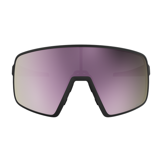 SCOTT Torica Sonnenbrille Black - AMP Lavender Chrome S3 – Seitenansicht