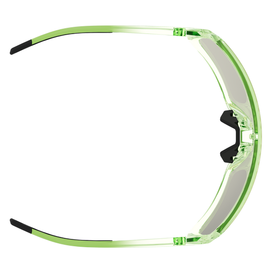 SCOTT Torica Sonnenbrille Luminary Green - AMP White Chrome S2 – Rückansicht