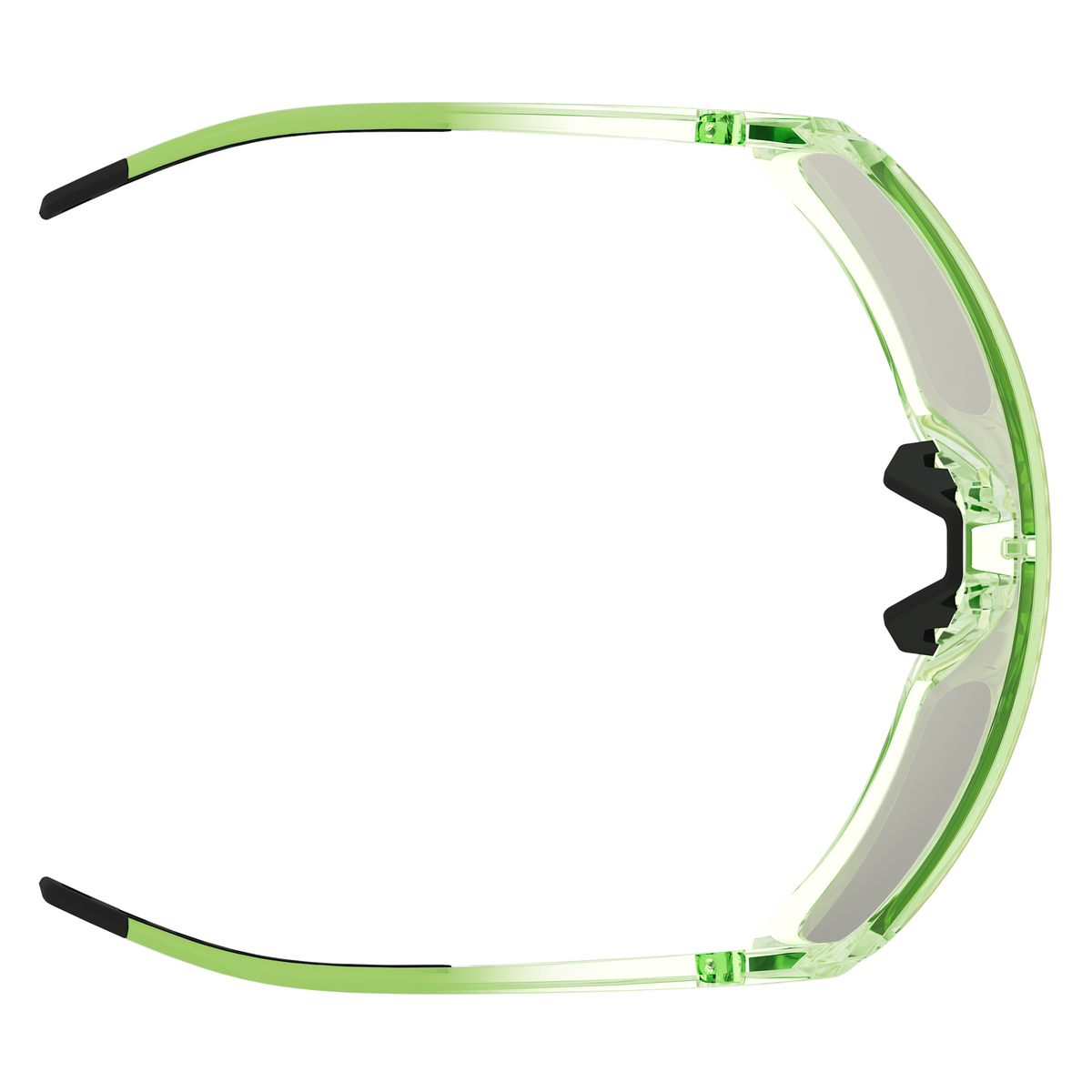 SCOTT Torica Sonnenbrille Luminary Green - AMP White Chrome S2 – Rückansicht
