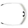 SCOTT Torica Sonnenbrille White Matt - AMP White Chrome S2 – Rückansicht