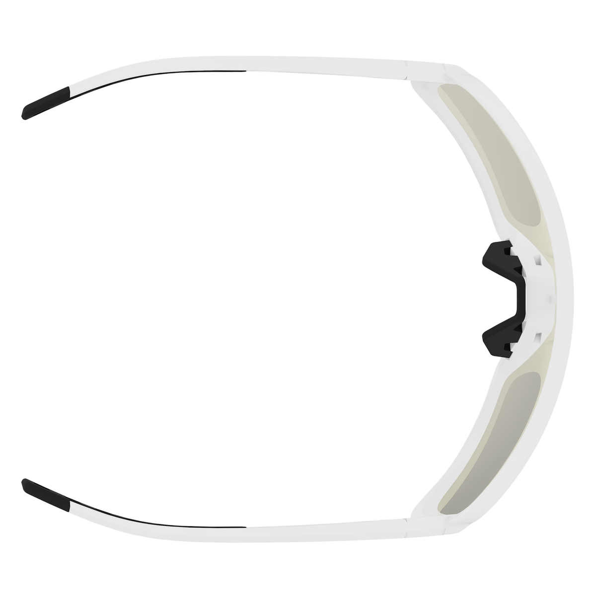 SCOTT Torica Sonnenbrille White Matt - AMP White Chrome S2 – Rückansicht