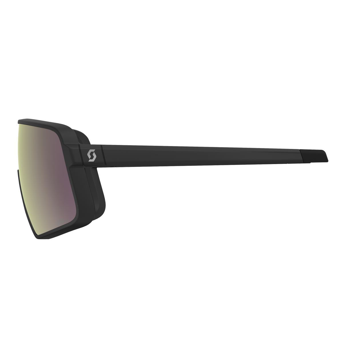 SCOTT Torica Sonnenbrille Black - AMP Lavender Chrome S3 – Schrägansicht