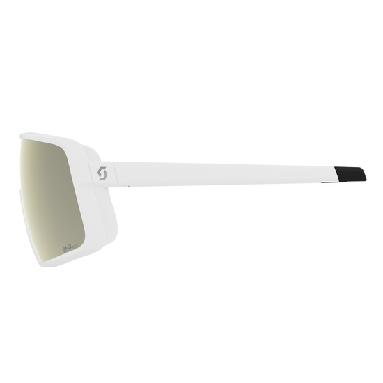 SCOTT Torica Sonnenbrille White Matt - AMP White Chrome S2 – Schrägansicht