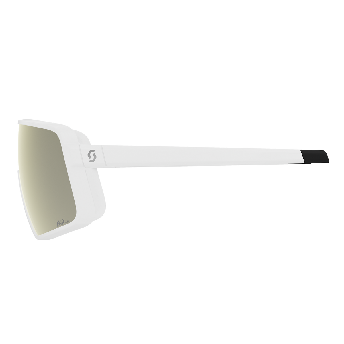 SCOTT Torica Sonnenbrille White Matt - AMP White Chrome S2 – Schrägansicht