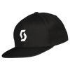 SCOTT Flat Brim Kappe – Black