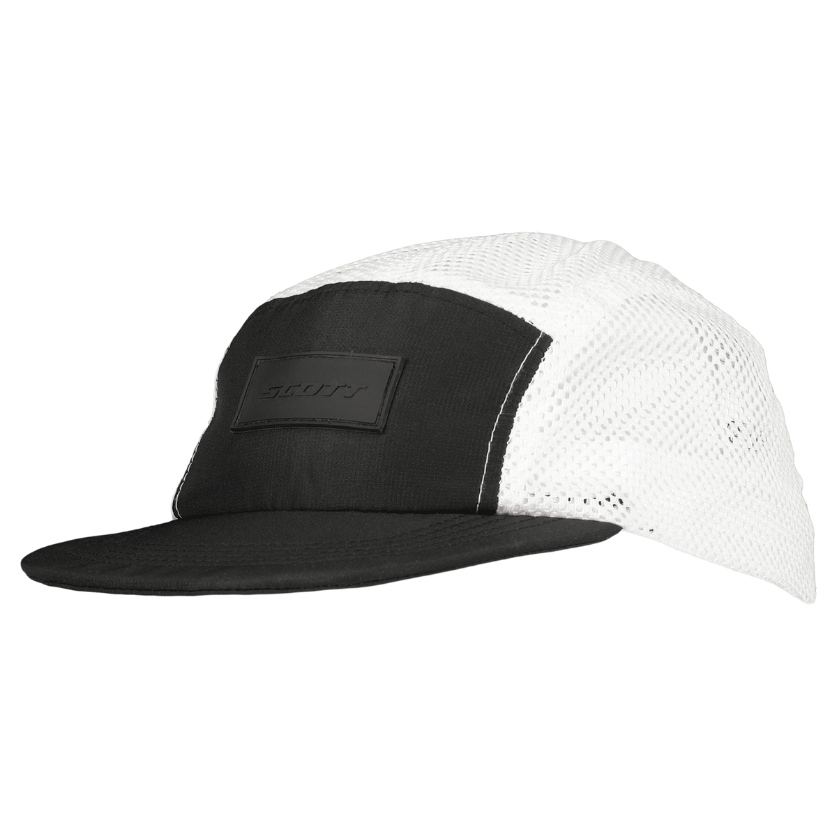 SCOTT Endurance 5-Panel Cap – Black - White