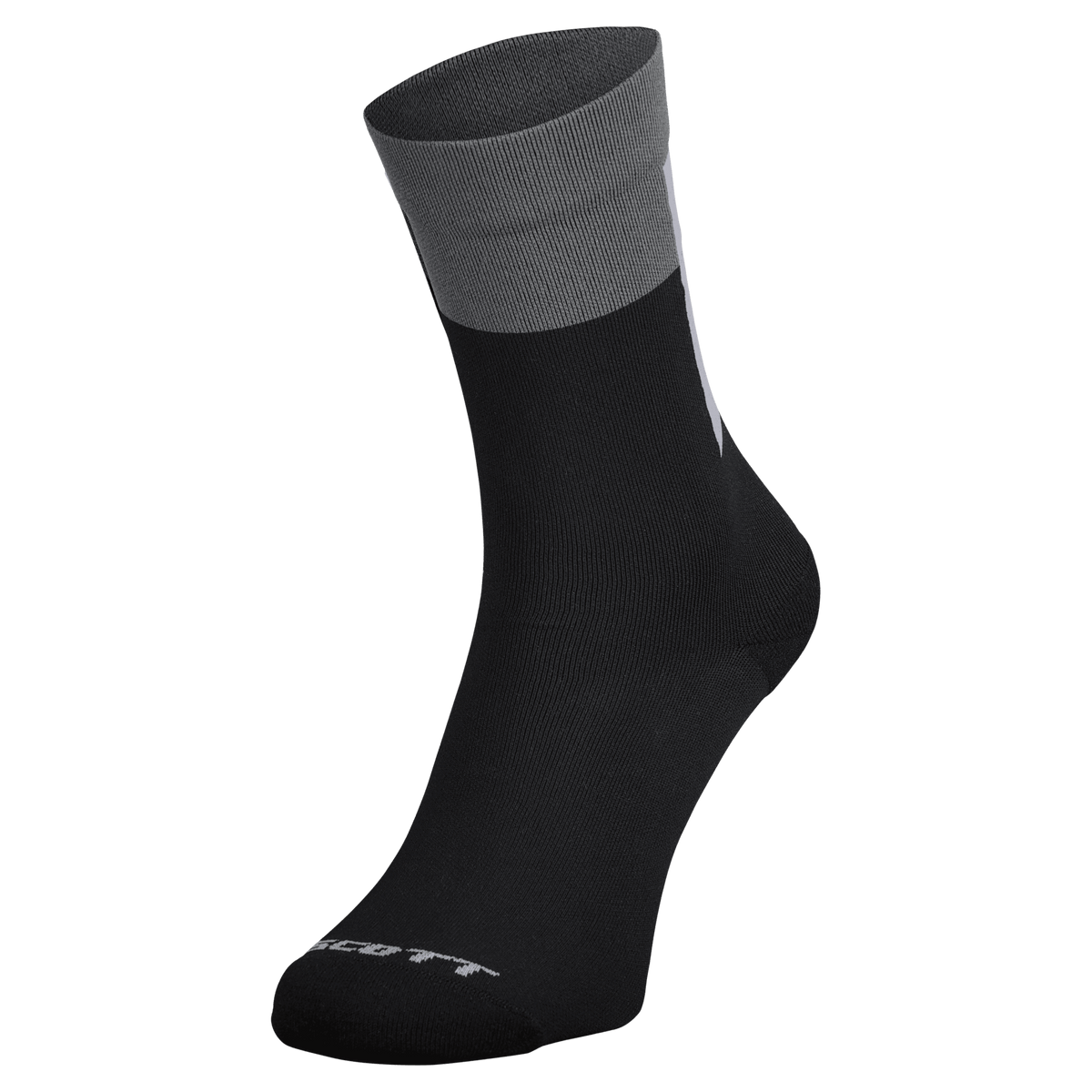 Scott SOCK BLOCK STRIPE CREW - Black - Dark Grey