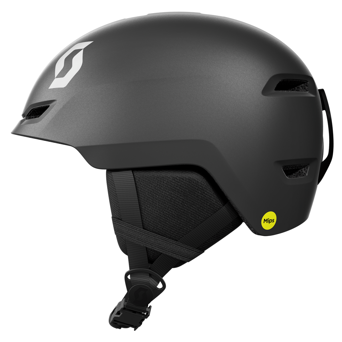 SCOTT Keeper 2 Plus Kinder-Skihelm Stealth Black – Ansicht 2