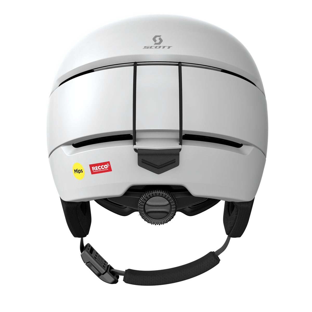 SCOTT Flow Pro Mips Skihelm White Detailansicht