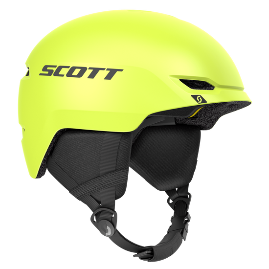 SCOTT Keeper 2 Plus Kinder-Skihelm Neon Yellow – Ansicht 1