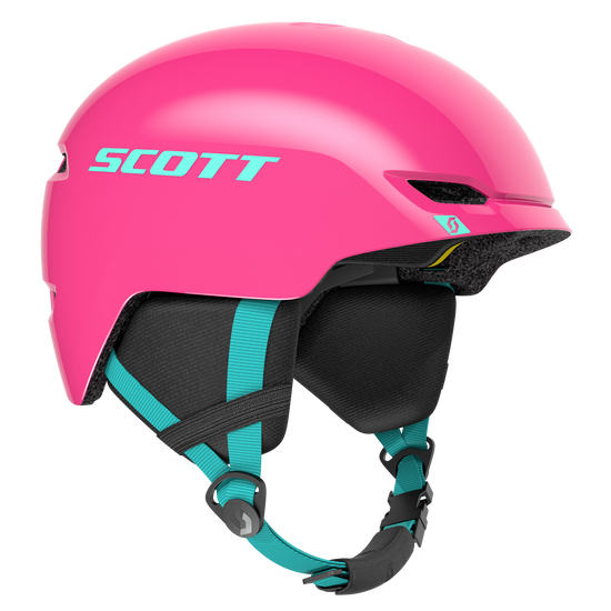 SCOTT Keeper 2 Plus Kinder-Skihelm Mint Green - Neon Pink – Ansicht 1