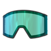 SCOTT React Ersatzglas mit Etui AMP Aurora Green Chrome S1