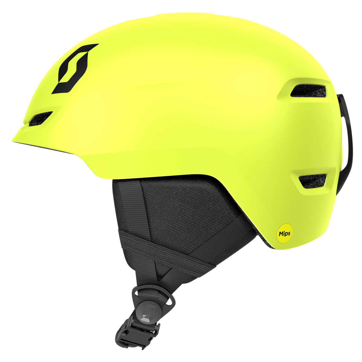 SCOTT Keeper 2 Plus Kinder-Skihelm Neon Yellow – Ansicht 2