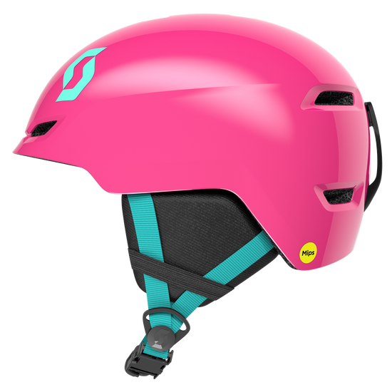 SCOTT Keeper 2 Plus Kinder-Skihelm Mint Green - Neon Pink – Ansicht 2