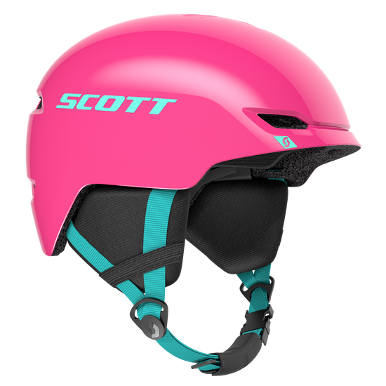 SCOTT Keeper 2 Skihelm Kinder – Mint Green - Neon Pink – Ansicht 1
