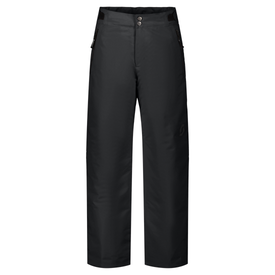 SCOTT Ultimate Dryo Wintersporthose Kinder – Black Vorderansicht