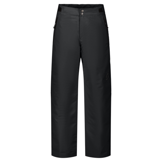 Pantaloni da sci SCOTT Ultimate Dryo per bambini – Nero, vista frontale