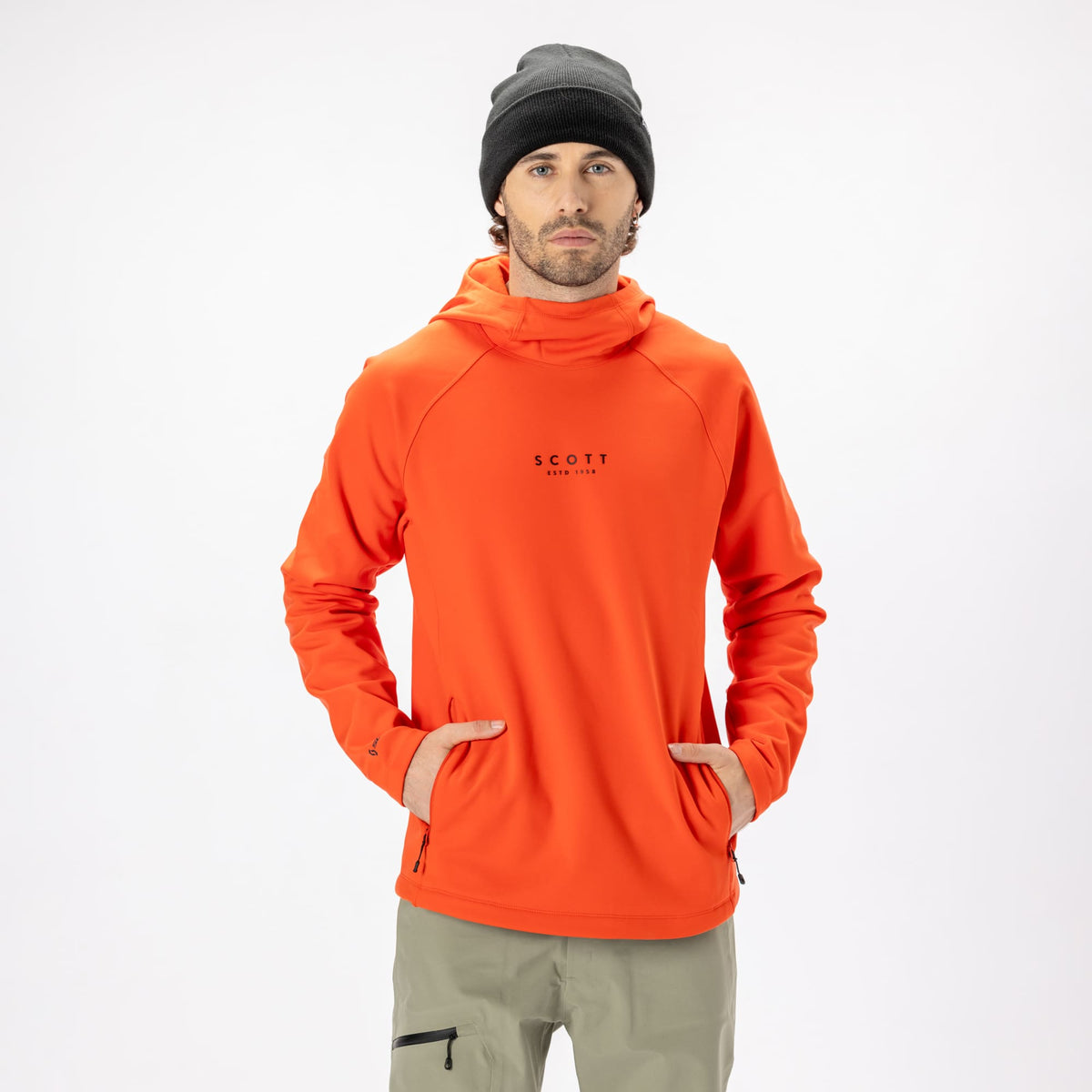 SCOTT Defined Warm Midlayer-hoodie voor heren - Midlayer bij PeakStyle
