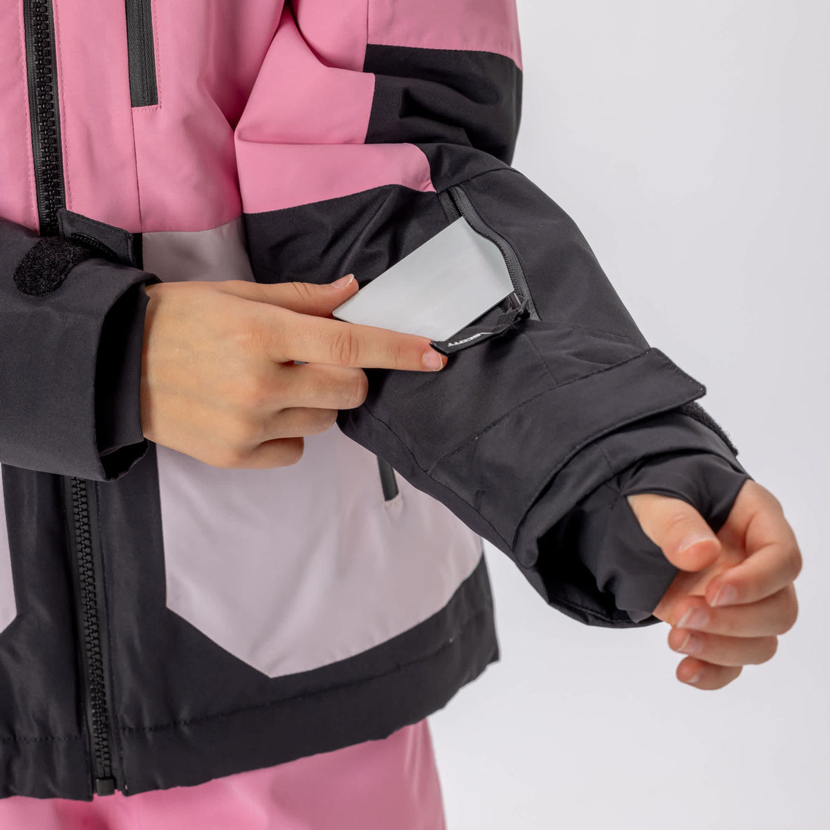 SCOTT Vertic Dryo Wintersportjacke Kinder – Detail 4