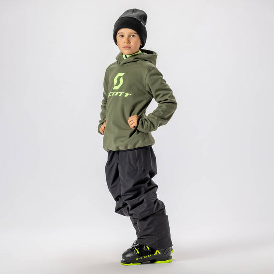 Sudadera con capucha SCOTT Defined Warm Midlayer para niños - Uso en PeakStyle
