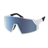 SCOTT Pro Shield Sonnenbrille White Matt - AMP Beryl Blue Chrome S3 Ansicht 1