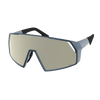 SCOTT Pro Shield Sonnenbrille Metallic Blue - AMP White Chrome S2 Ansicht 1