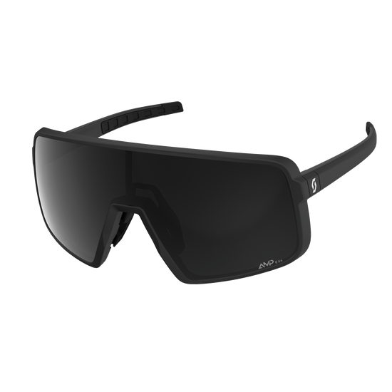 SCOTT Torica Sonnenbrille Black - AMP Extreme Black S4 – Frontansicht