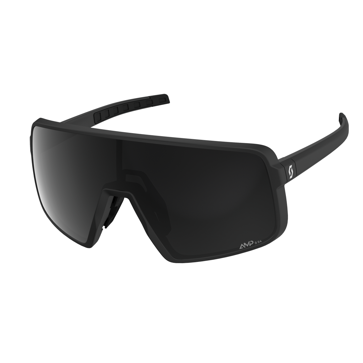 SCOTT Torica Sonnenbrille Black - AMP Extreme Black S4 – Frontansicht