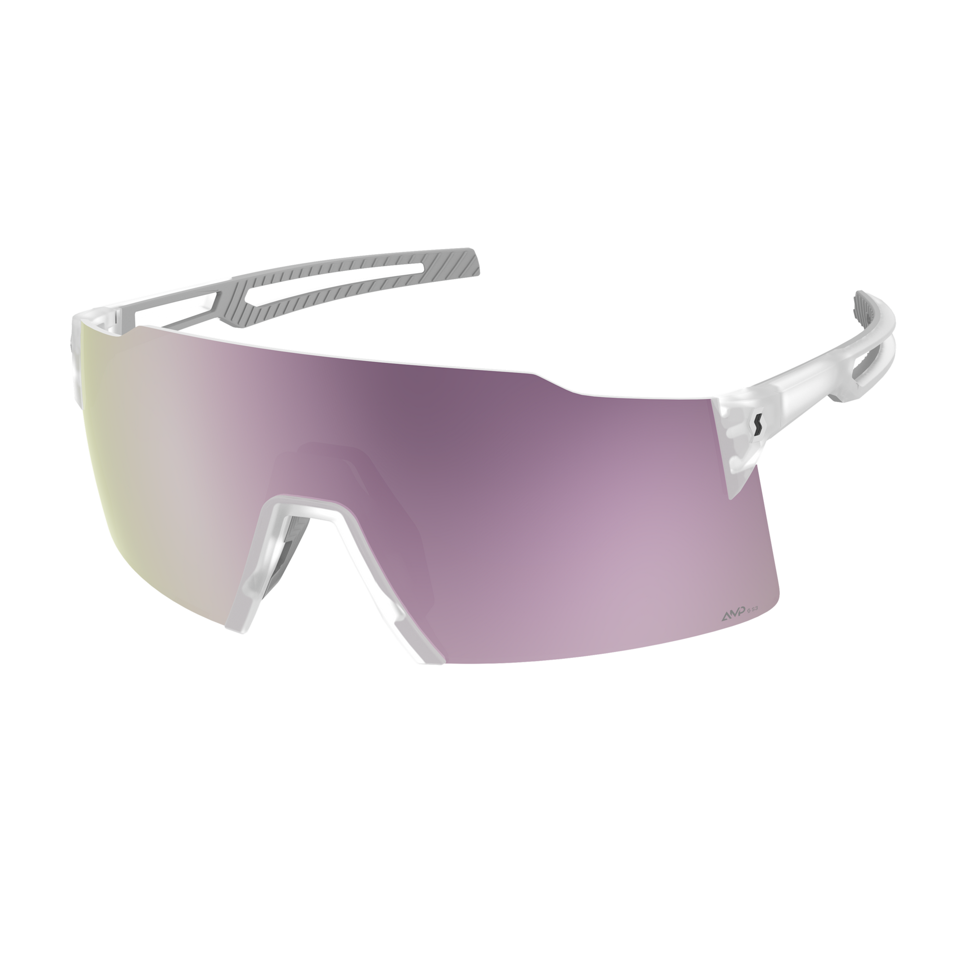 SCOTT Stride zonnebril – Translucent / AMP Lavender Chrome S3
