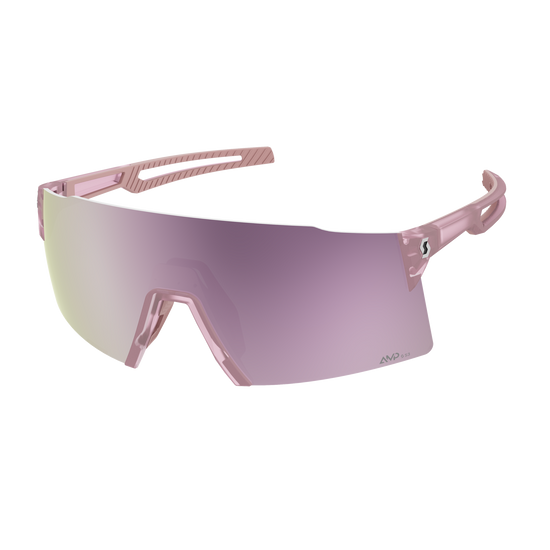 SCOTT Stride Compact zonnebril – Light Pink / AMP Lavender Chrome S3