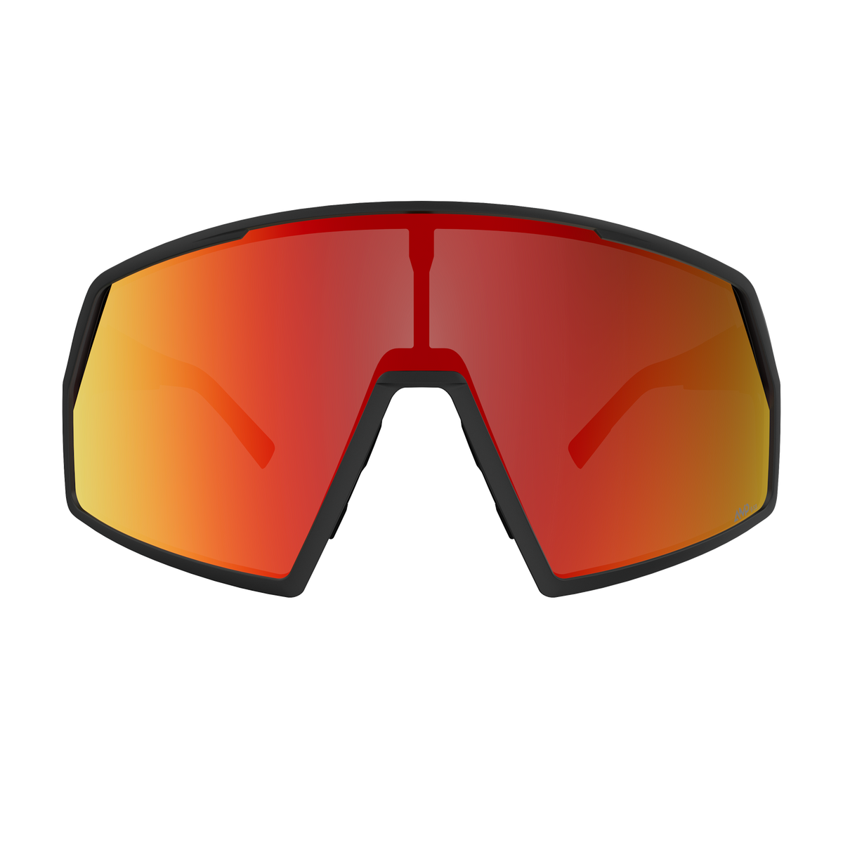 SCOTT Pro Shield Sonnenbrille Black - AMP Red Chrome S3 Ansicht 2