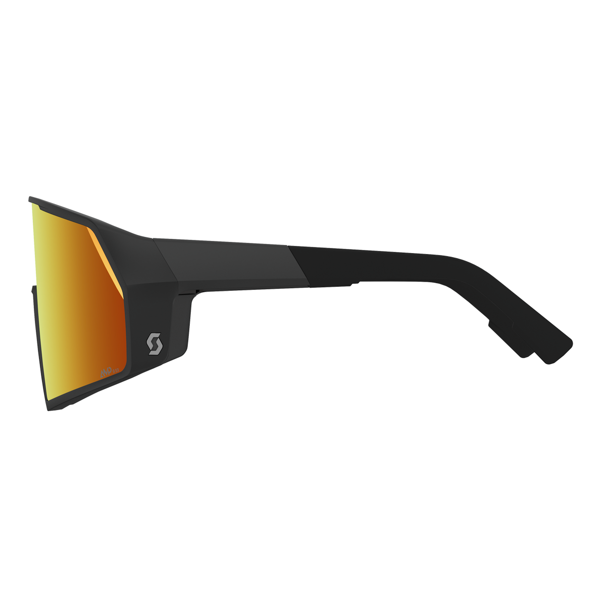 SCOTT Pro Shield Sonnenbrille Black - AMP Red Chrome S3 Ansicht 3