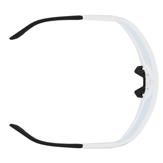 SCOTT Pro Shield Sonnenbrille White Matt - AMP Beryl Blue Chrome S3 Ansicht 4