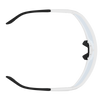 SCOTT Pro Shield Sonnenbrille White Matt - AMP Beryl Blue Chrome S3 Ansicht 4