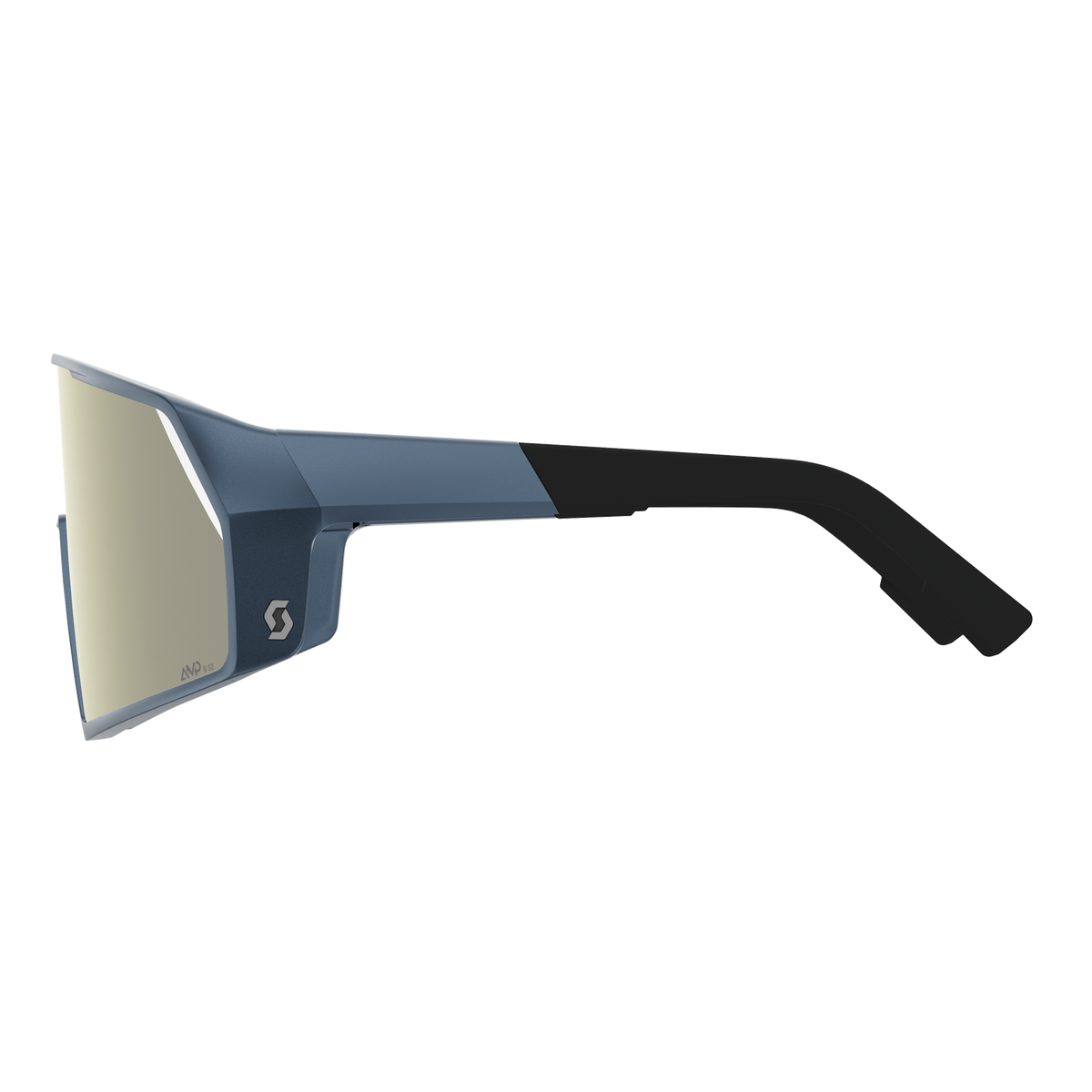 SCOTT Pro Shield Sonnenbrille Metallic Blue - AMP White Chrome S2 Ansicht 3