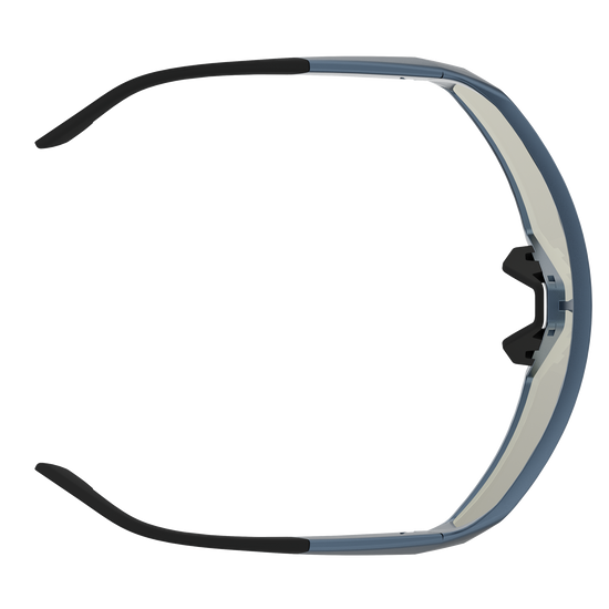 SCOTT Pro Shield Sonnenbrille Metallic Blue - AMP White Chrome S2 Ansicht 4