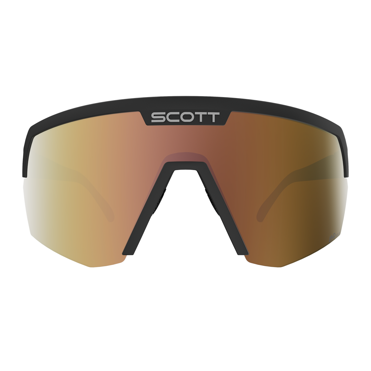 SCOTT Sport Shield Light Sensitive Sonnenbrille Black - AMP LS Gold Chrome S1-3 Ansicht 2