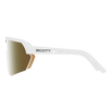 SCOTT Sport Shield Light Sensitive Sonnenbrille White Matt - AMP LS Gold Chrome S1-3 Ansicht 3
