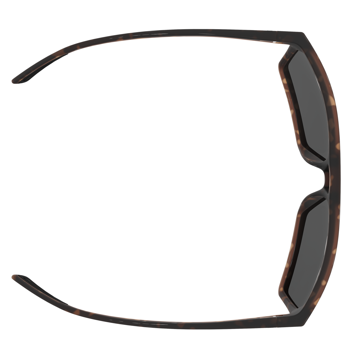 SCOTT Tune Polarized Sonnenbrille Tortoise Red – Rückansicht