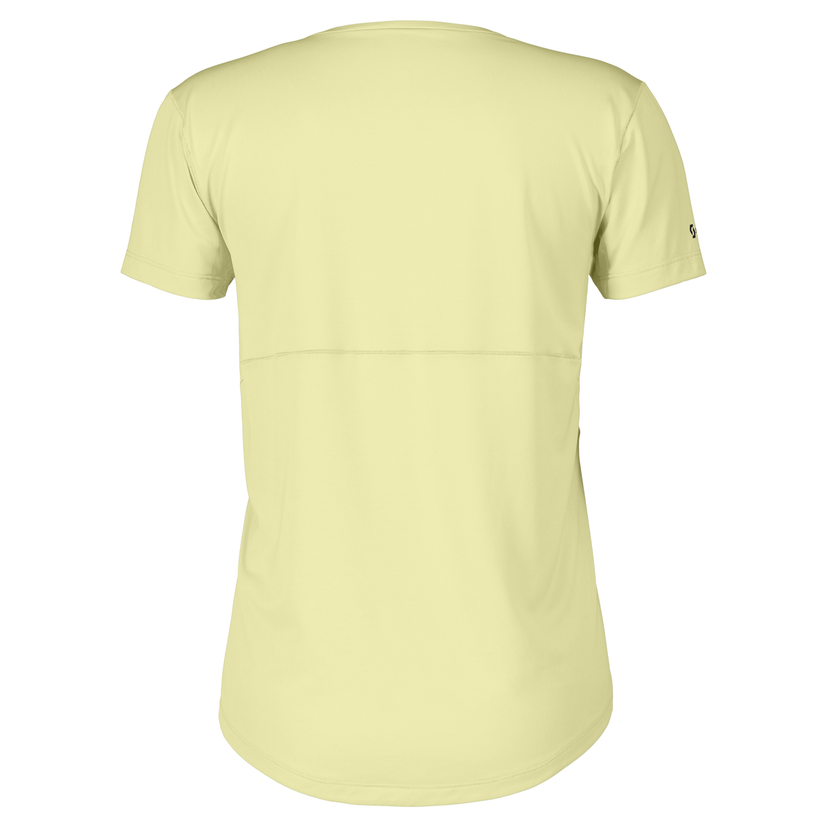 SCOTT Endurance Tech Kurzarmshirt Damen – Pastel Yellow – Rückansicht