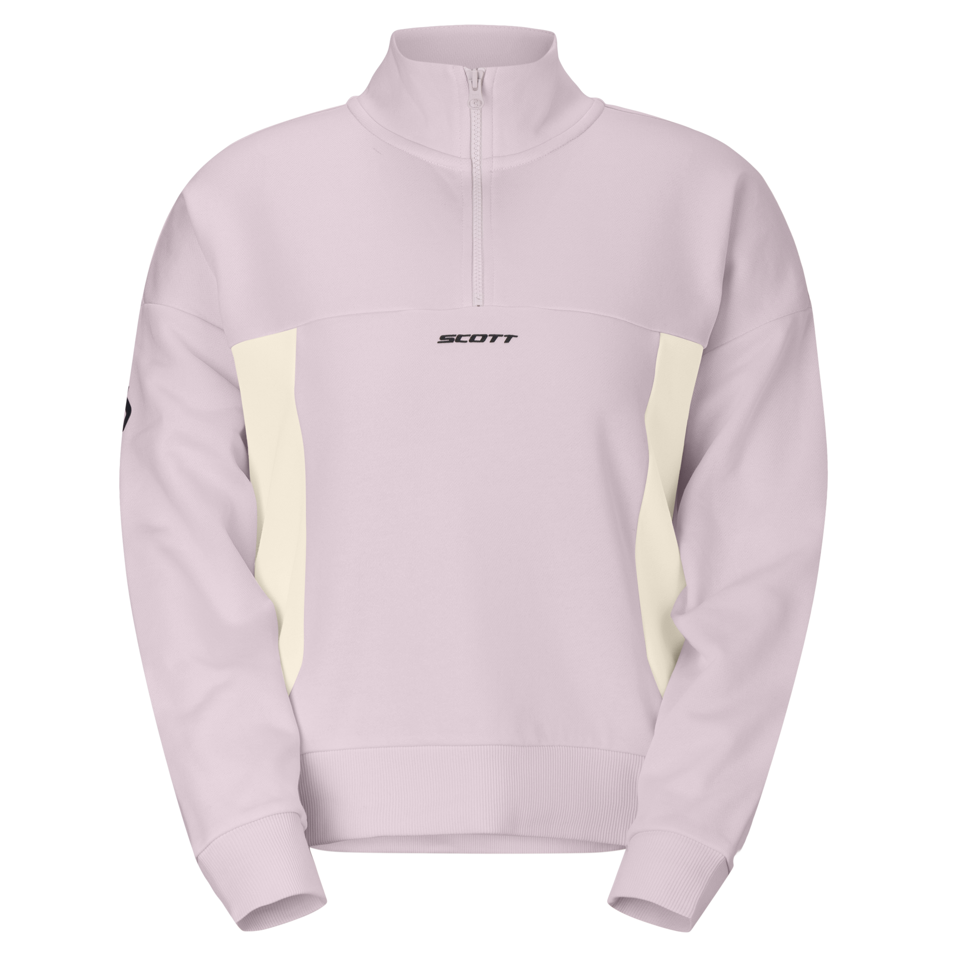 SCOTT Halfzip für Damen – Bliss Pink - Cotton White – PRIMARY_PACKSHOT
