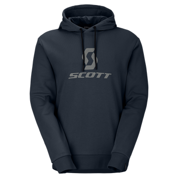 Felpa con cappuccio a maniche lunghe SCOTT Icon da uomo – Blu scuro