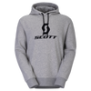 Felpa con cappuccio a maniche lunghe SCOTT Icon da uomo – Grigio melange