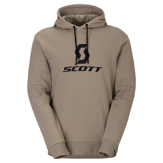 Felpa con cappuccio a maniche lunghe SCOTT Icon da uomo – Beige Toast